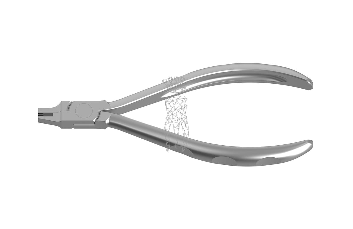 Plazier- u. Klemmzange für crimpable hooks ab 1.25mm Steglänge – Carl Martin, Sonstige Instrumente