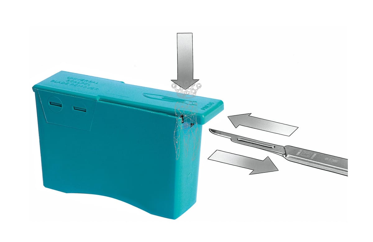 Klingenbox – Carl Martin, Skalpelle und Zubehör
