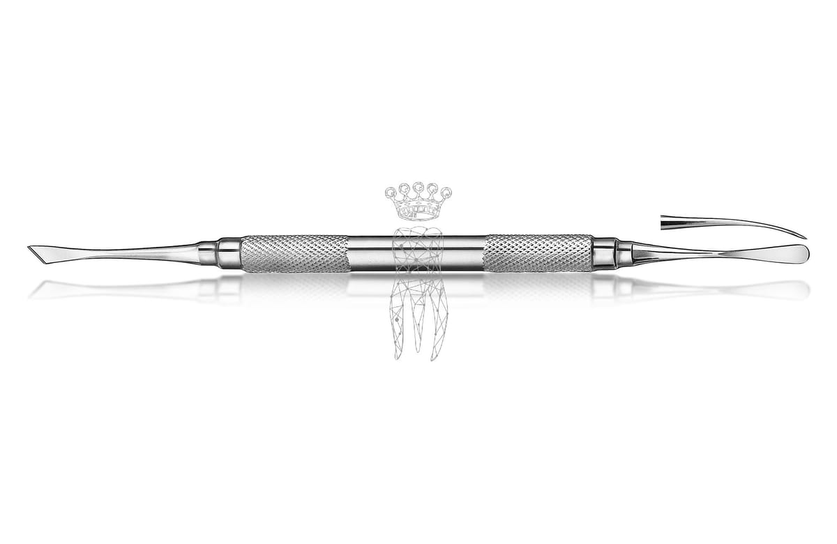 Raspatorium GLICKMAN Klinge 4.0mm / Raspa: 4.0mm – Carl Martin, Raspatorien - Elevatorien