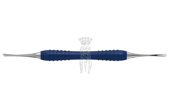 Raspatorium MINI-GLICKMAN Colori-Silicon Klinge 3.0mm / Raspa: 3.0mm