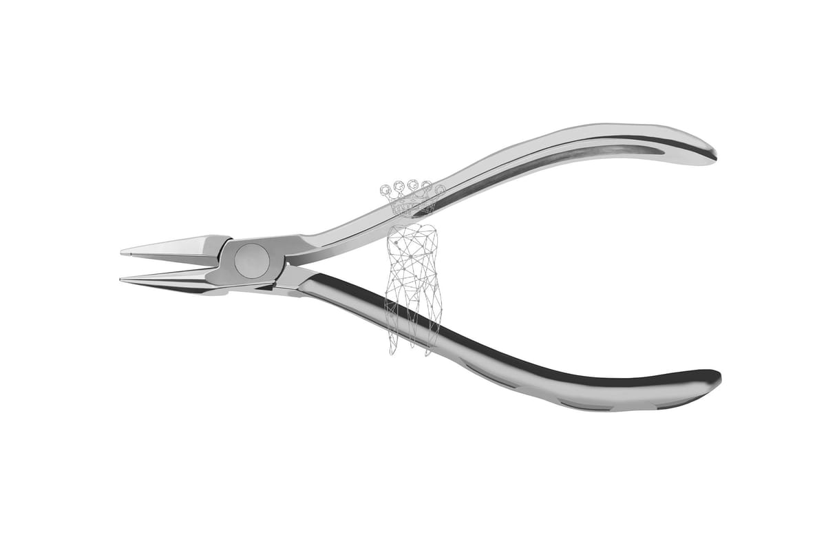 Light Wire Bird Beak Zange lange Ausführung mit Führungsrille – Carl Martin, Zangen