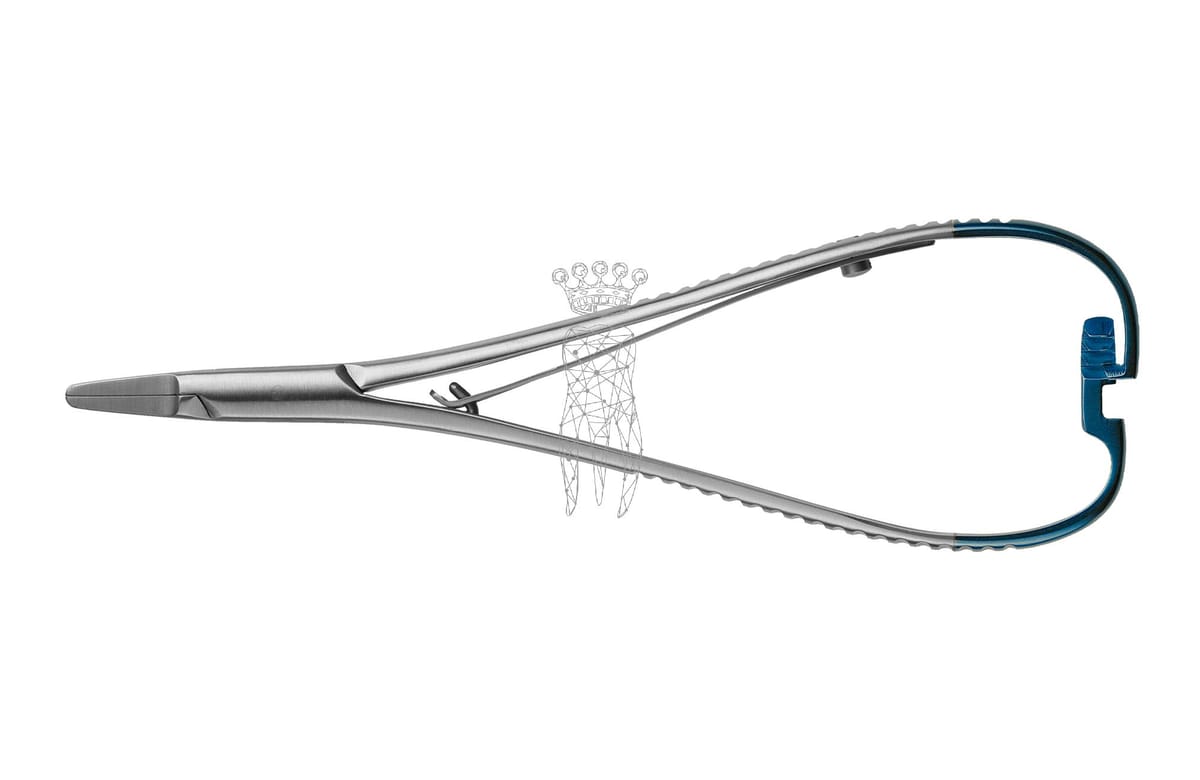Nadelhalter Lichtenberg SLIM 17cm RH RH-Beschichtung – Carl Martin, Zubehör für Nahtmaterial