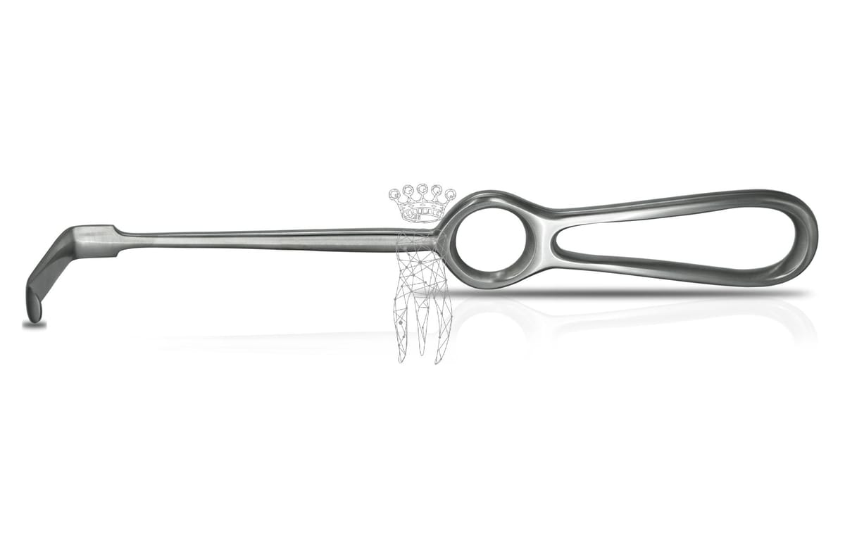 Wundhaken Langenbeck 42x10mm – Carl Martin, Wangenhalter - Wundhaken