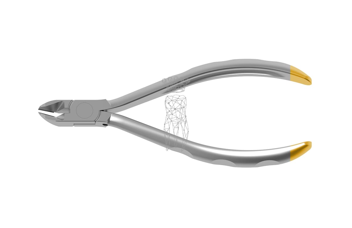 Keramik-Brackets Enfernungszange 13cm HM-Einsätze, incl. L-Key – Carl Martin, Sonstige Instrumente