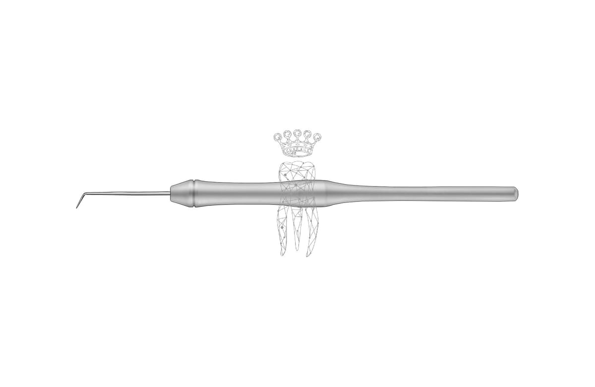 Ligaturen-Sonde starr nach Dr. Ecker 9.5mm Hohlgriff – Carl Martin, Sonden