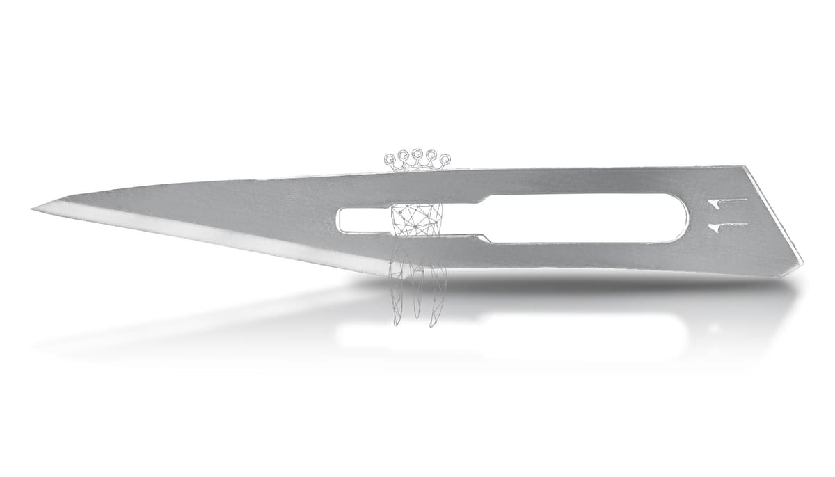 Skalpellklingen 100 Stück Carbon Steel – Carl Martin, Skalpelle und Zubehör