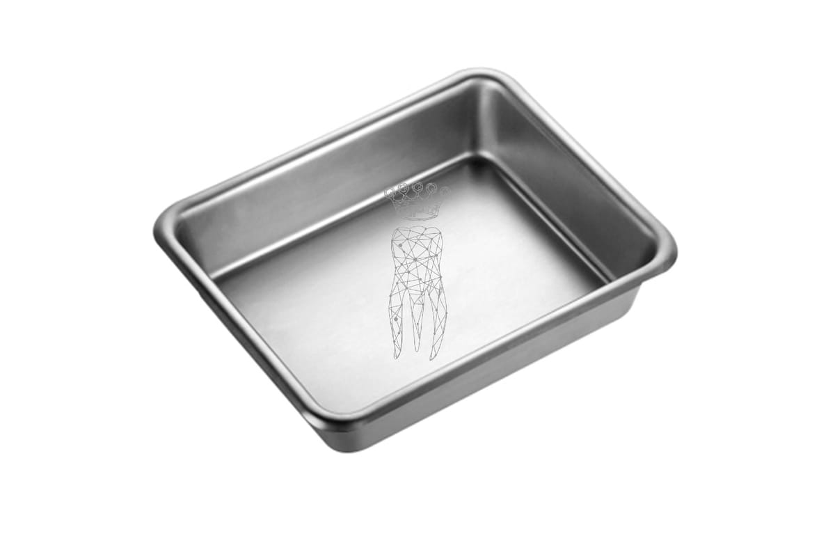 Mehrzweckschale Edelstahl 240 x 160 x 30mm – Carl Martin, Trays, Sterilcontainer und Zubehör