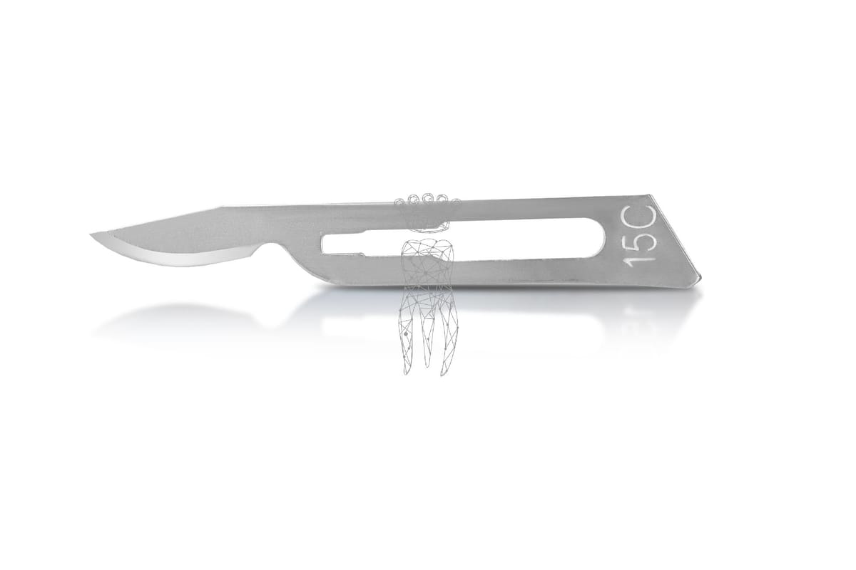 Skalpellklingen 100 Stück Carbon Steel – Carl Martin, Skalpelle und Zubehör