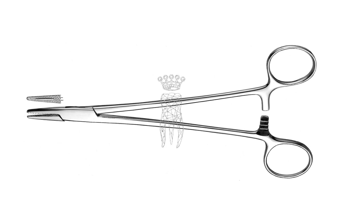 Nadelhalter Mayo-Hegar 18cm – Carl Martin, Zubehör für Nahtmaterial