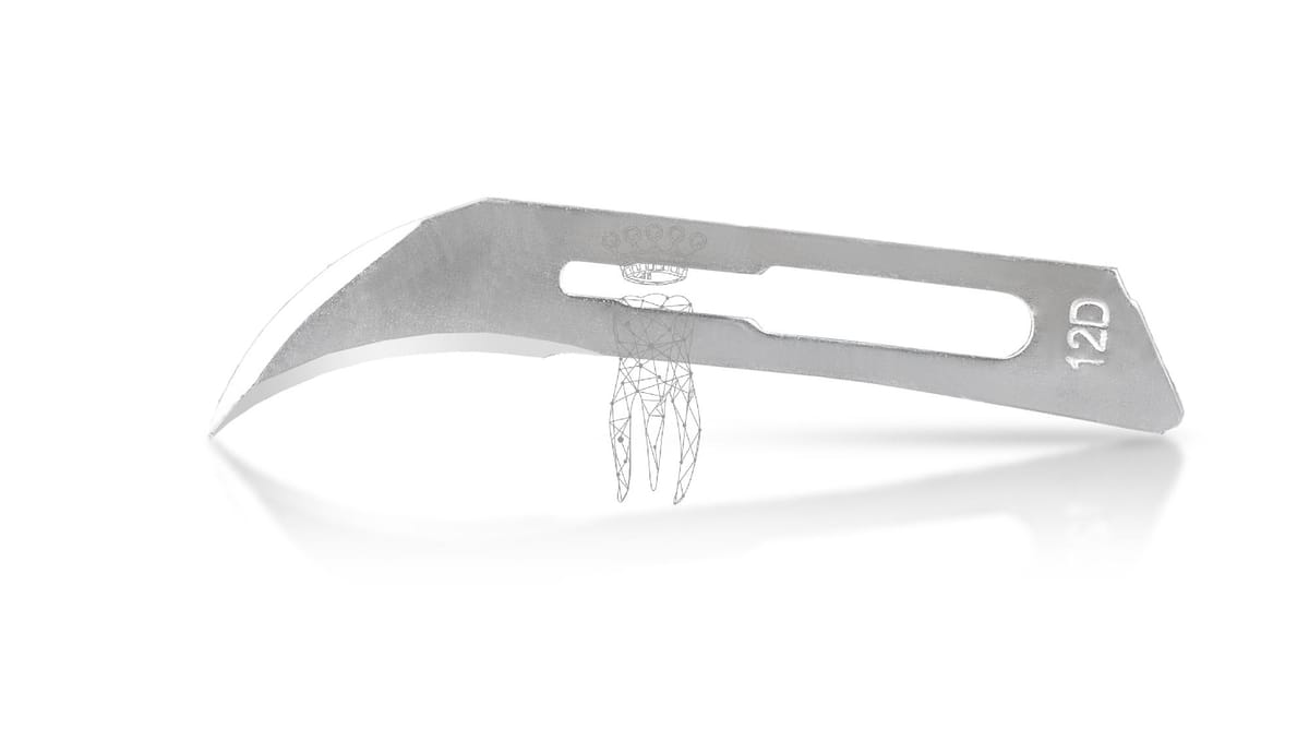 Skalpellklingen 100 Stück Carbon Steel – Carl Martin, Skalpelle und Zubehör
