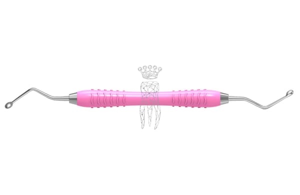 Scharfer Löffel Hemingway oval 3.5/5.5mm Colori-Silicon