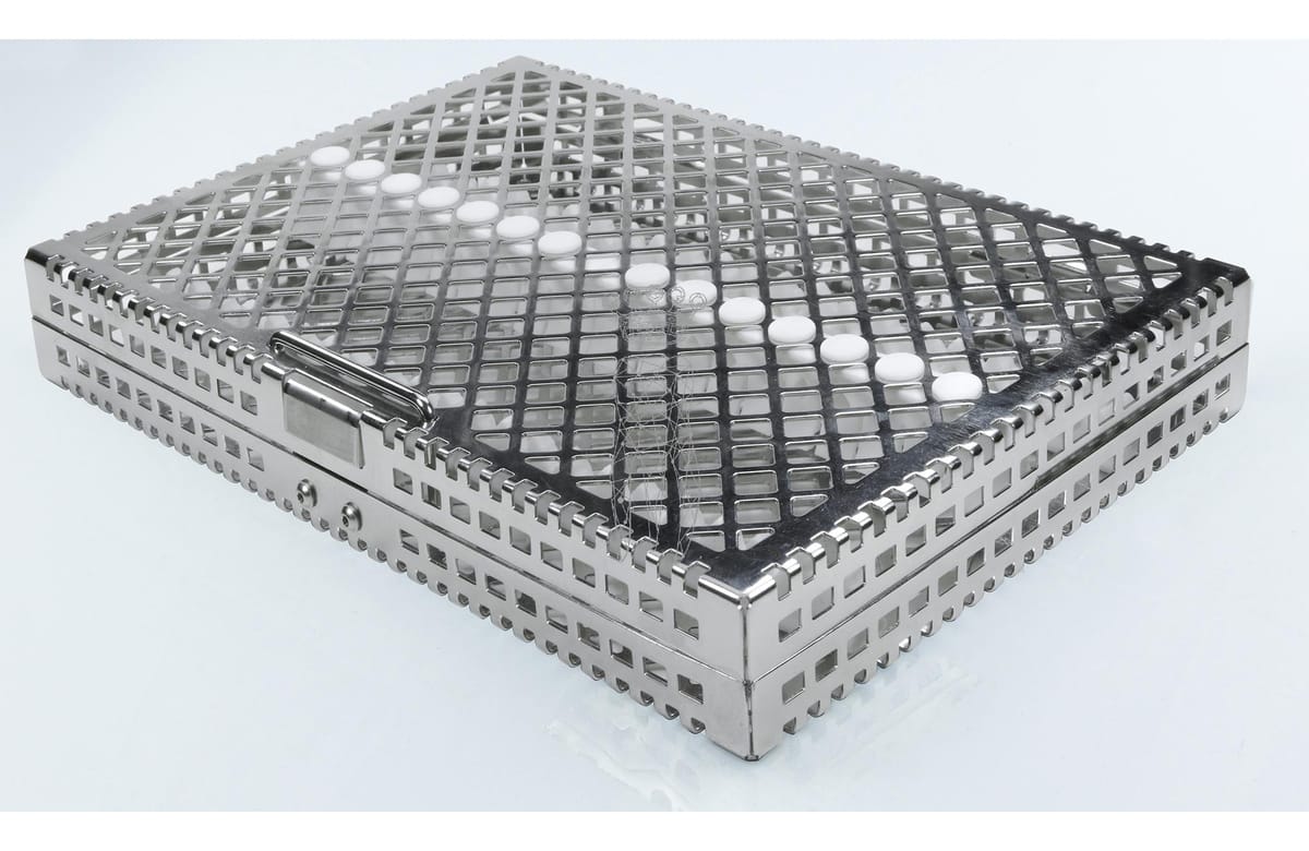 Steri-Wash-Tray 280x190x34mm Silikone weiß – Carl Martin, Trays, Sterilcontainer und Zubehör