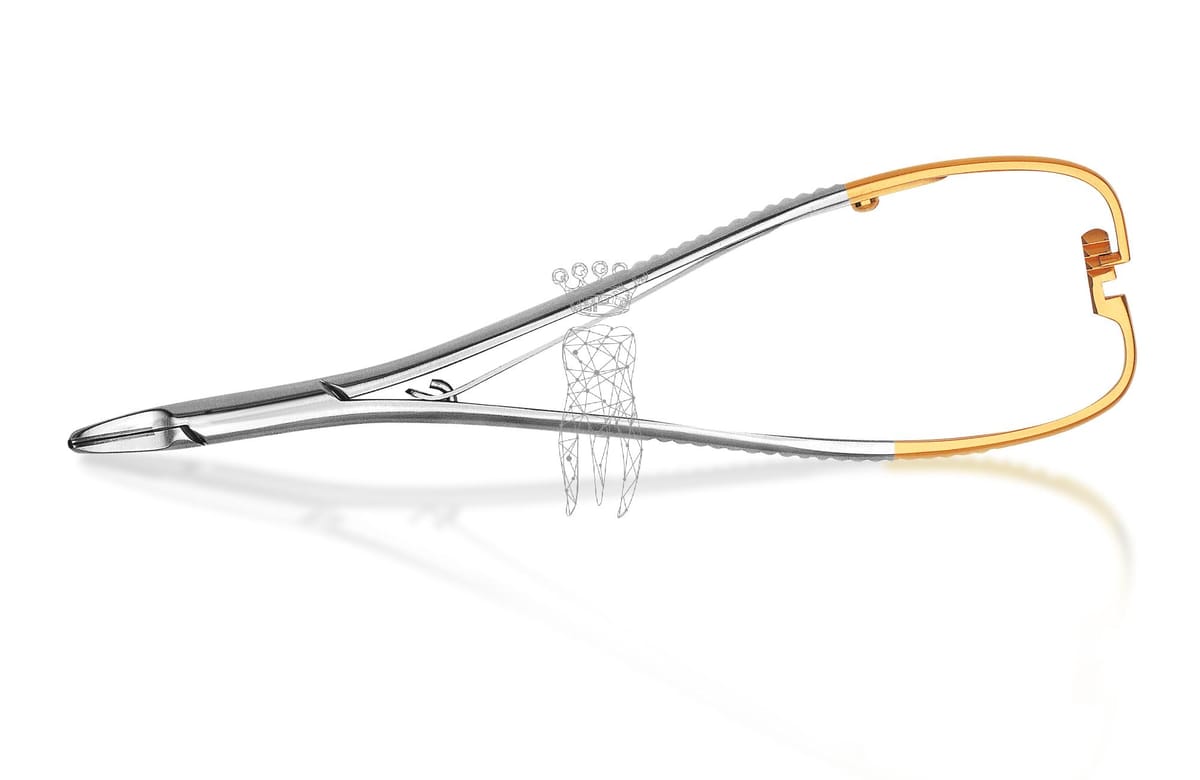 Nadelhalter Lichtenberg 17cm gebogen TC 4.0-6.0 – Carl Martin, Nadeln und Fäden