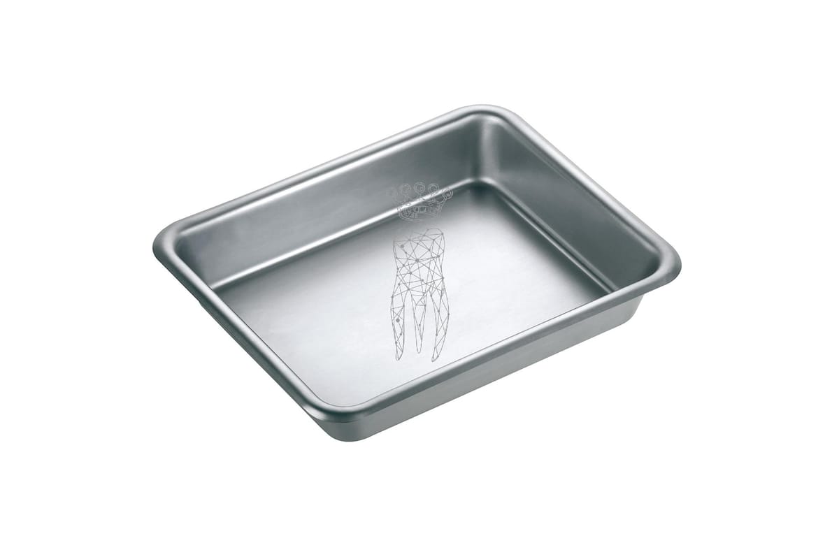 Mehrzweckschale Edelstahl 235 x 190 x 40mm – Carl Martin, Trays, Sterilcontainer und Zubehör