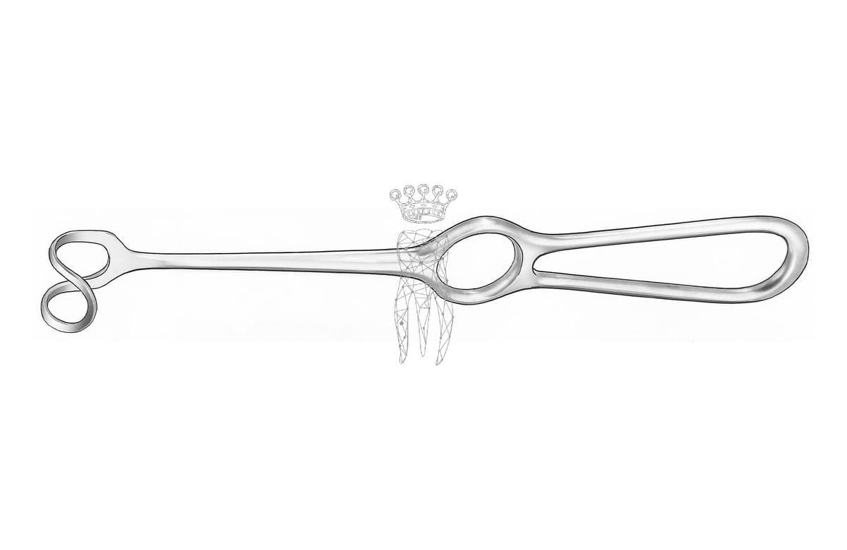 Mundwinkelhalter Middeldorpf 22 x 20mm – Carl Martin, Wangenhalter - Wundhaken