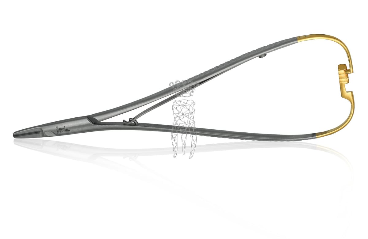 Nadelhalter Lichtenberg 17cm SLIM TC – Carl Martin, Nadeln und Fäden