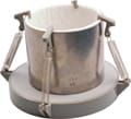 Base D1 – Casting ring base 106-825-00 – DENTAURUM, Schmelztiegel, Gussküvetten und Zubehör