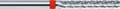 Super hard metal bur, with cross toothing cut, fine, form: cylindrical, only side cutting 123-586-00 – DENTAURUM, Hartmetall- und Stahlfräser