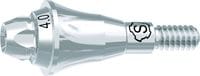 tioLogic® TWINFIT 4Base abutment S, conical, GH 4.0 mm 346-142-01 – DENTAURUM, Abutments