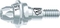 tioLogic® TWINFIT 4Base abutment M, platform, GH 1.5 mm 346-240-02 – DENTAURUM, Abutments