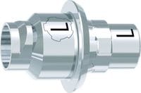 tioLogic® TWINFIT CAD/CAM titanium base L, platform, GH 0.5 mm, incl. AnoTite screw 346-313-02