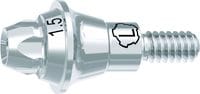 tioLogic® TWINFIT 4Base abutment L, conical, GH 1.5 mm 346-340-01 – DENTAURUM, Abutments