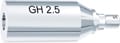tioLogic® ST titanium abutment S, GH 2.5 mm, cylindrical, incl. AnoTite screw 386-138-00 – DENTAURUM, Abutments