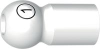 tioLogic® ST bar CAD/CAM scan cap titanium, incl. AnoTite screw 386-176-00