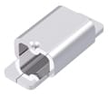 Lingual / Palatal sheath, tooth 17-16 / 26-27 / 47-46 / 36-37, closed 728-110-00 – DENTAURUM, Bänder mit Attachments
