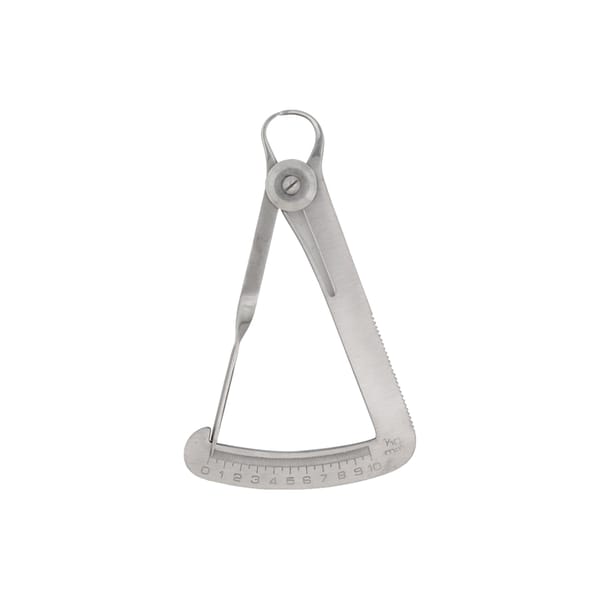 Iwanson 10mm Caliper: Precision Tool for Dental Measurements & Assessments