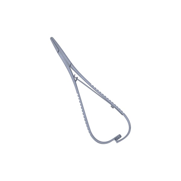 Ortho Straight Mathieu Needle Holder: 14cm Precision Surgical Instrument