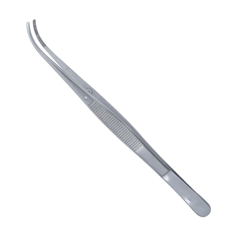 Serrated Curved Sekmen Tweezer: Precision Tool for Delicate Handling – Absolute Sport Srl Skeema Dental Italia, Pinzetten