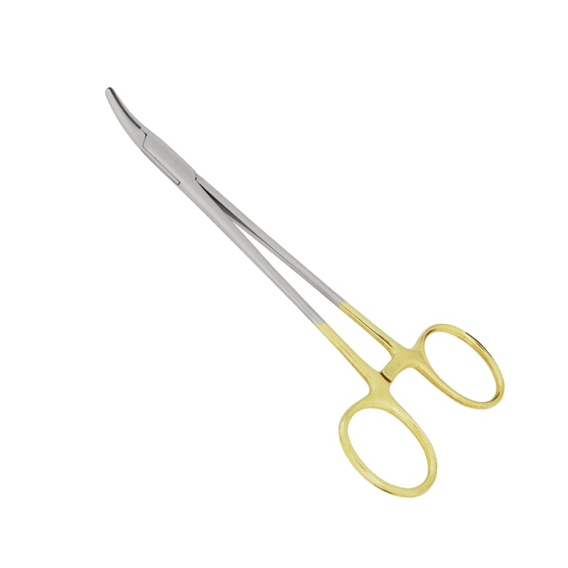 Precision Grasping: 16cm Curved Mayo Hegar Needle Holder TC – Absolute Sport Srl Skeema Dental Italia, Nahtmaterial