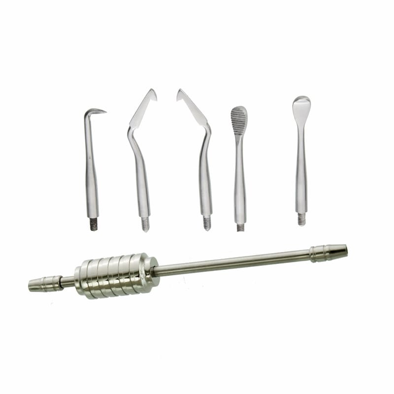 Crown Remover Manual: Precision Tool with 5 Attachments for Dentistry – Absolute Sport Srl Skeema Dental Italia, Chirurgische Instrumente