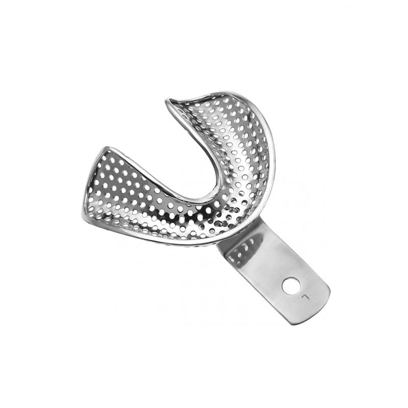 Edentulous Perforated L Lower Tray: Precision for Dental Impressions – Absolute Sport Srl Skeema Dental Italia, Abdrucklöffel