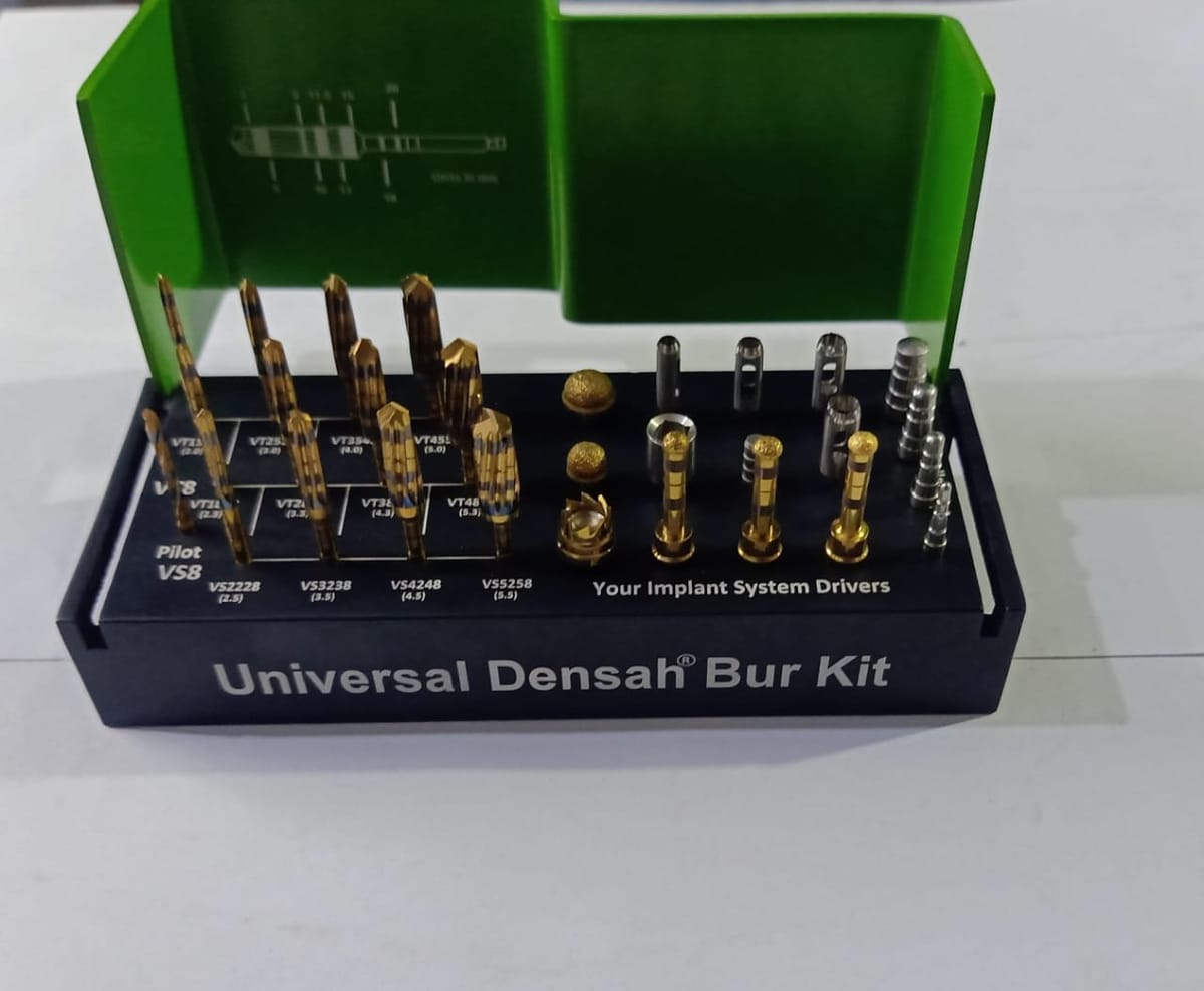 Versatile Precision: Universal Densah Bur Kit for Dental Excellence – Absolute Sport Srl Skeema Dental Italia, Chirurgische Bohrer und Knochenfräser