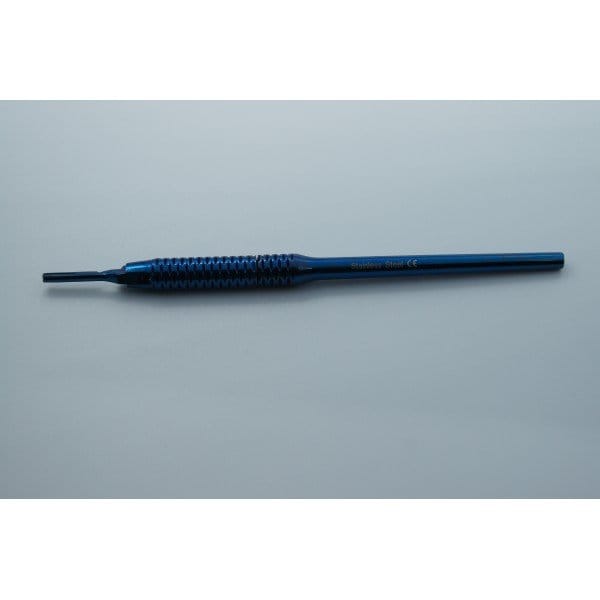 BlueFlex: Adjustable Round Scalpel Handle for Surgical Precision – Absolute Sport Srl Skeema Dental Italia, Skalpelle und Zubehör