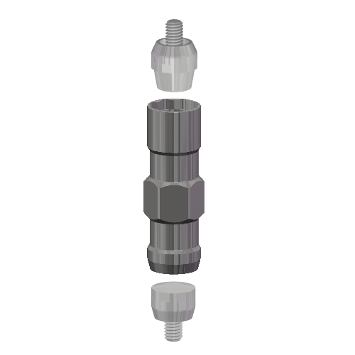 Titanmagnetics® Ratscheneinsatz K/X-Line für Ratschen mit Sechskant-Aufnahme SW 6mm