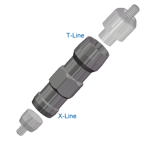 Titanmagnetics® Ratscheneinsatz T/Z/X-Line für Ratschen mit Sechskant-Aufnahme SW 6mm