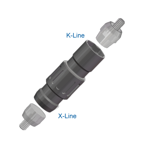 Titanmagnetics® Ratscheneinsatz K/X-Line für Straumann und AHEAD Ratsche – steco, Eindreher, Ratschen und Drehmomentschlüssel