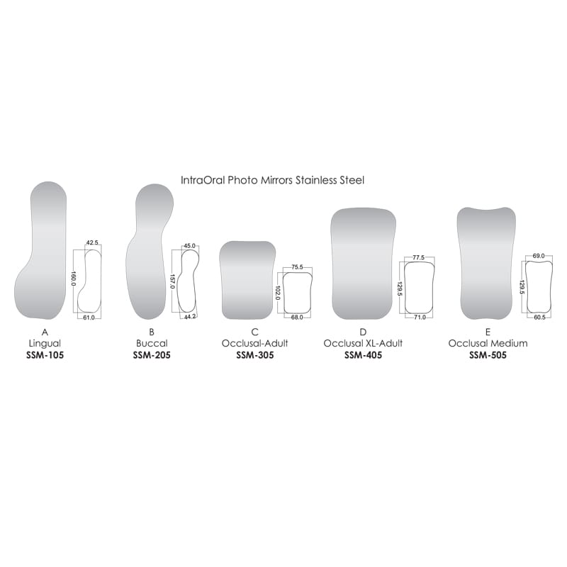 IntraOral Photo Mirrors – Steritrays Yarsons International, Sonden