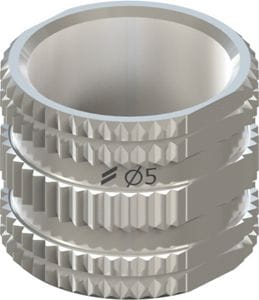 Sleeve, Ø 5mm, H 5mm, guided, stainless steel – Straumann, Sonstiges