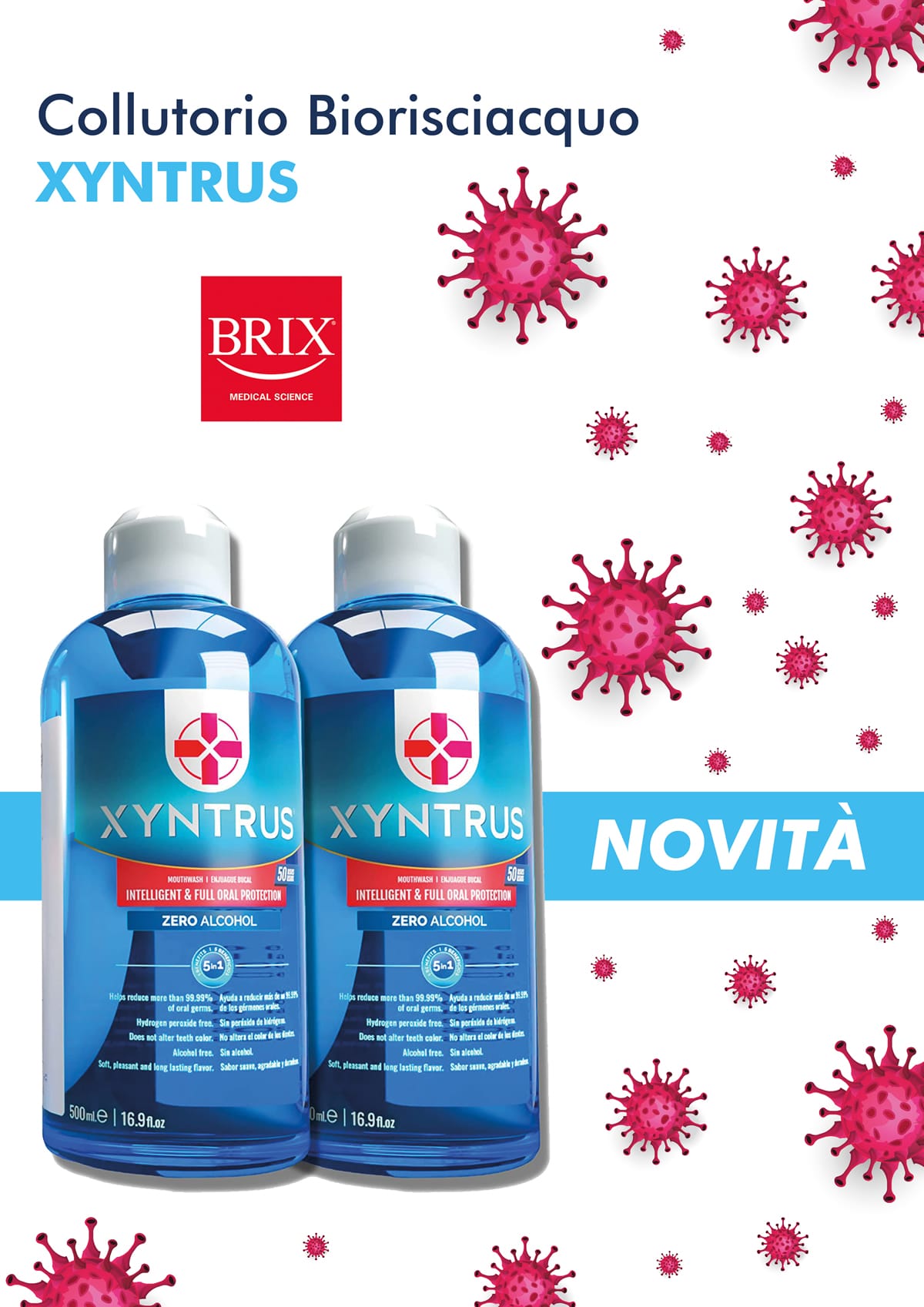XYNTRUS™ – 1FLEX TECHNOLOGY SRL, Mundspüllösungen