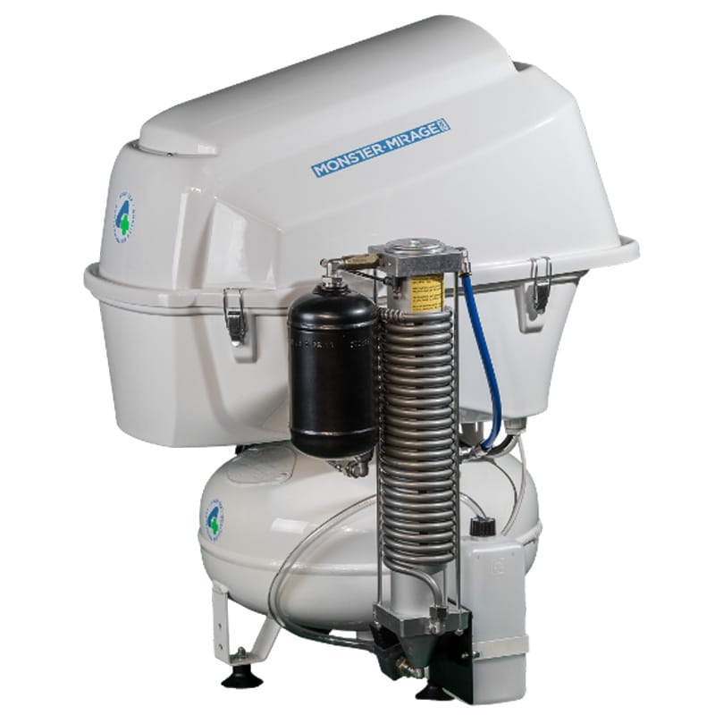 Schallgedämpfter Kompressor Mit Trocknung MOMIR 100E – 4TEK SRL, Kompressoren + Absaugung