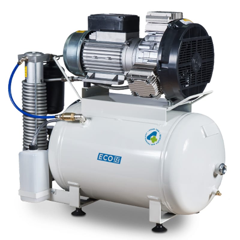 Kompressor für 3 units mit trocknung ECO 3E – 4TEK SRL, Kompressoren + Absaugung