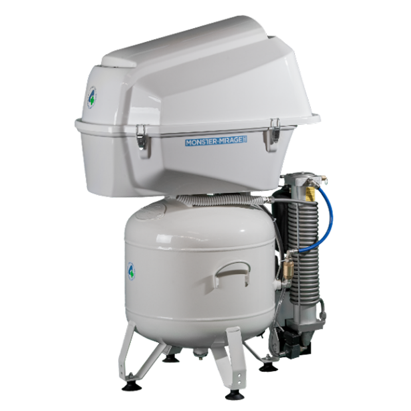 Schallgedämpfter Kompressor 40l Mit Trocknung MOMIR 134E – 4TEK SRL, Kompressoren + Absaugung