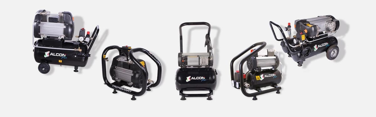 TANK 200 S8 – Al.Con.Press. S.r.l. con unico socio / Alcon Air, Kompressoren + Absaugung