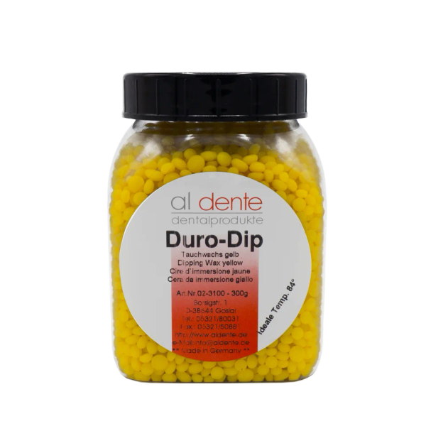 Duro-Dip Tauchwachs, gelb, 300 g