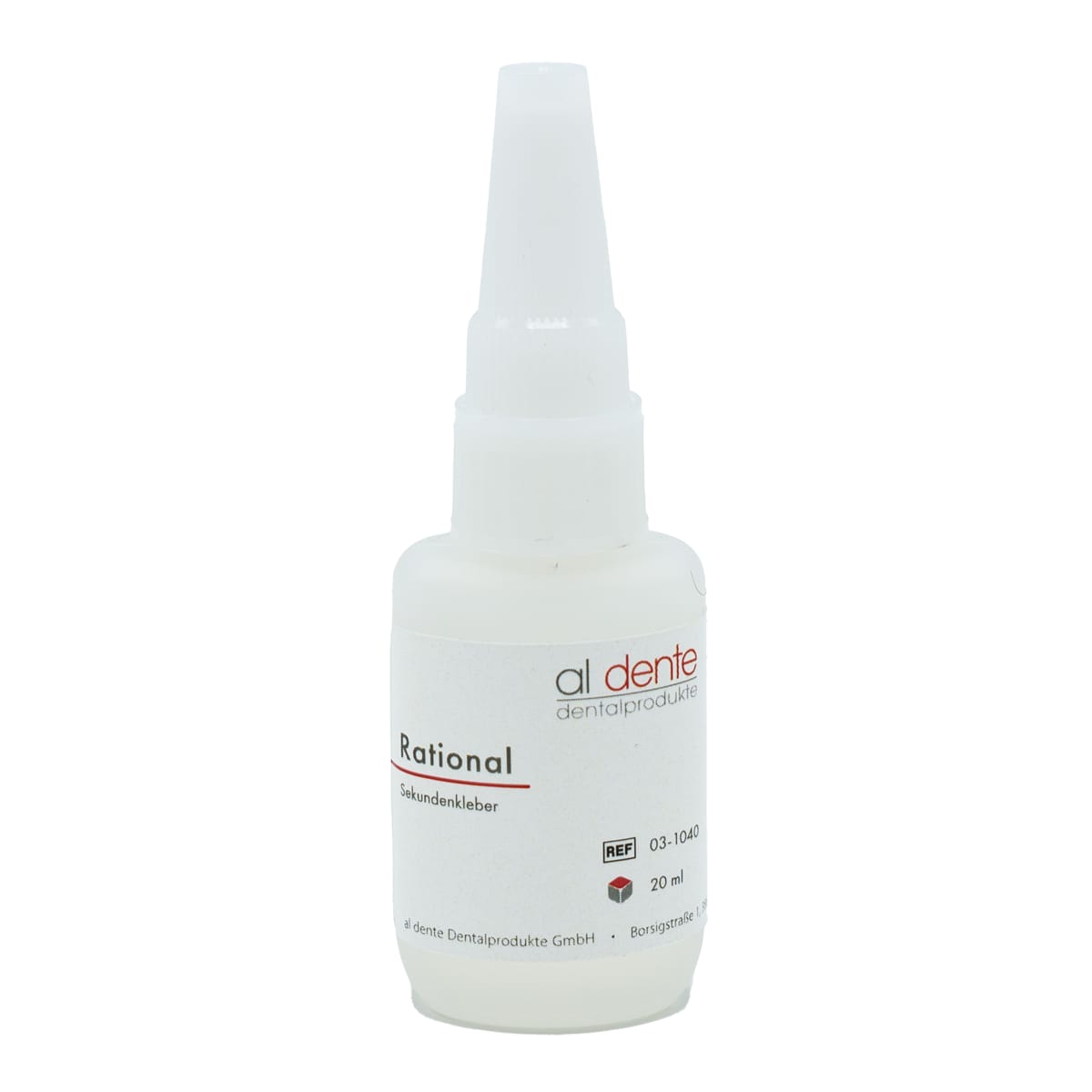 Sekundenkleber Rational, 1 x 20 ml – al dente Dentalprodukte, Zahntechnikartikel