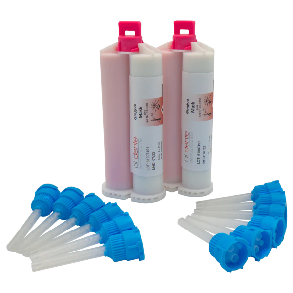 Gingivamaske 2 × 50 ml + 12 Mischkanülen